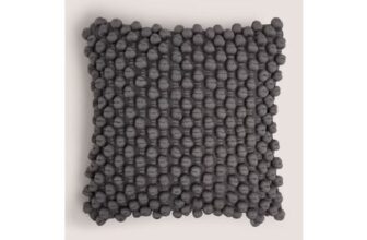 Grey Bobble Cushion