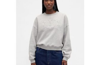 Grey VintageSoft Logo Wedge Sweatshirt