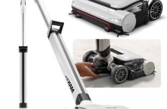 Gtech AirRAM 3 Dual Edge-Clean Cordless Vacuum – Voice Alert, White/Red