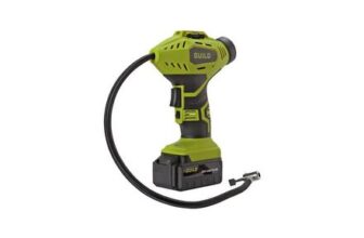 Guild Cordless Tyre Inflator with Accessories – 12V