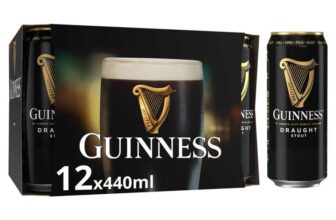 Guinness Draught Cans – 12 X 440ml (£10.05) / 8 X 440ml (£6.90) £5 off £30 w/ code Free delivery w/ JoyPlus trial