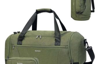 Gym Bag Backpack 43L with Shoe & Wet Compartments & Toiletry Bag