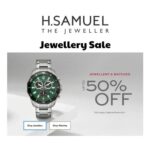 H.SAMUEL Sale – up to 50% off on Jewellery Collection