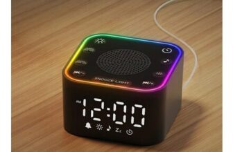 HAITANG Smart Alarm Clock with White Noise and 30 Sounds
