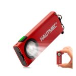 HAUTMEC Mini EDC Torch, 400-Lumen Type-C Rechargeable Flashlight