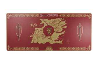 HBO Game of Thrones – Lannister Edition XXL Mouse Pad, 9040 cm, Red