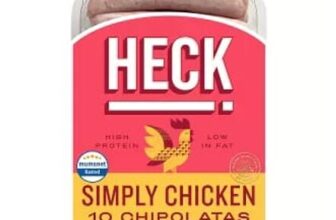 HECK HECK Simply Chicken Chipolatas Gluten Free 10 Pack 340g