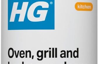HG Oven, Grill & BBQ Cleaner Spray, Removes Baked-On Food & Grease 500ml