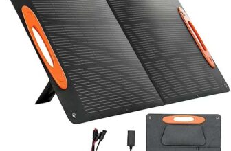HOMCOM 100W Portable Solar Panel Solar Charger with USB-A & USB-C Output. Sold & dispatched by MH Star UK