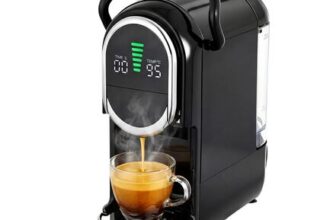 HOMCOM 19 Bar Pod Coffee Machine