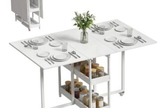 HOMCOM Folding Dining Table