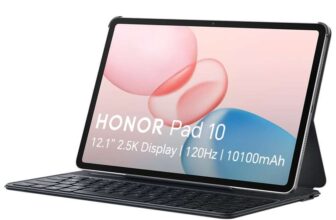 HONOR Pad 10,12.1 inches Wi-Fi Tablet with Keyboard, 120Hz 2.5K Eye Protection Display, 10100mAh Battery