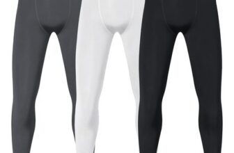HOPLYNN Youth Boys Compression Base Layer Tights Black/Grey/White