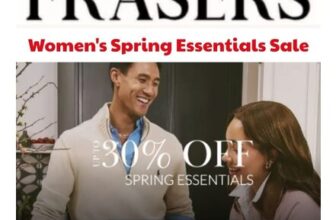 HOUSE of FRASER Sale – up to 30% off on Womens Spring Essentials