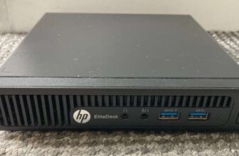 HP EliteDesk 705 G3 Desktop Mini PC AMD A10-9700e 8GB / 256GB NVME Inc Mains PSU – No OS – used – sold by weee-recycleuk
