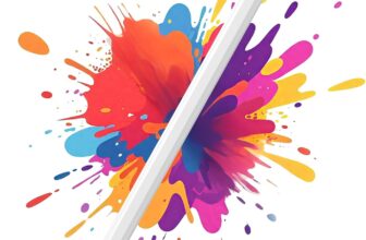 HSTT Pencil for iPad – 2018-2025 2X Fast Charging, Palm Rejection,Tilt Sensitivity, Stylus Pen for iPad 11 A16/10/9/8/7/6th Gen, Pro 12.9/11/13 Inch M4, Air 3/4/5/M2/M3, for iPad Accessories, White