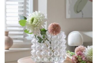 Habitat Medium Bobble Glass Vase