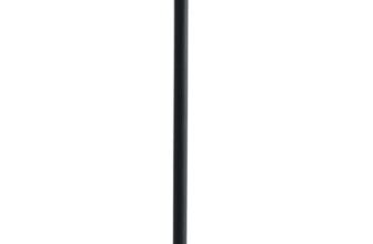 Habitat Solar Black Metal Table Lamp – Free C&C