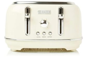 Haden Highclere Cream Toaster 4 Slice