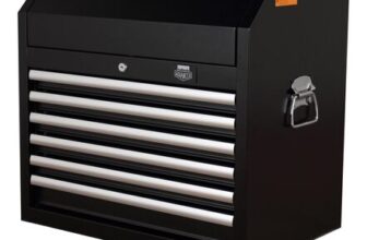 Halfords Advanced 6 Drawer Tool Chest – Black