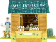 Hallmark 3D Fathers Day Card – Pop Up Garden Shed Design