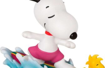 Hallmark Keepsake Peanuts Ornament – Snoopy & Woodstock Surfing Design