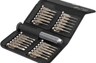 Hama Mini Screwdriver Kit for PC, Metal Handle, 24 Heads with Case