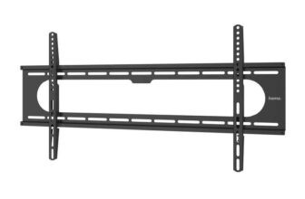 Hama Strong FIX TV Wall Bracket Fixed Mount for Flat and Curved TVs up to 229 cm (90) and 100kg, VESA 800 x 400, Ultra-Slim Profile