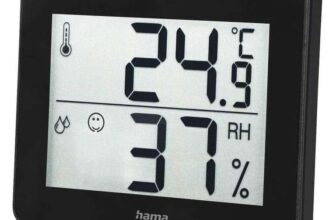 Hama TH-130 Thermo/Hygrometer Black