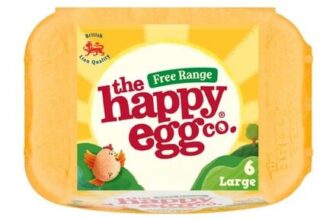 Happy Egg Co. 6 Large Free Range Eggs