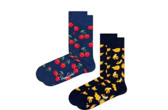 Happy Socks- Cherry and Banana – 2 Pack