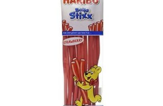 Haribo Strawberry Balla Stixx 140g 6-Pack