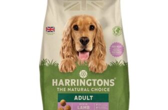 Harringtons Dry Adult Dog Food 10kg – Rich in Lamb & Rice