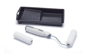 Harris Seriously Good Woodwork Mini Roller Set, 4in, Tray, Frame