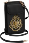 Harry Potter Shoulder Bag for Phone Crossbody Hogwarts Mobile Phone Bag Wallet Girls Teens with Card Slots Gifts for Girls
