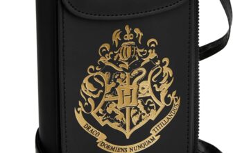 Harry Potter Shoulder Bag for Phone Crossbody Hogwarts Mobile Phone Bag Wallet Girls Teens with Card Slots Gifts for Girls