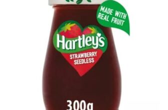 Hartleys Best Strawberry Seedless Jam 300g