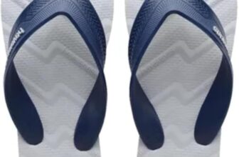 Havaianas – Track Waves, Comfortable, Safe, and Durable Flip-Flops, Wide and Rounded Straps, Anatomical Sole with Pattern, Men