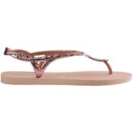 Havaianas Womens Hav. Luna Premium Ii Ballet Rose Pi Flip Flops Size 3-4