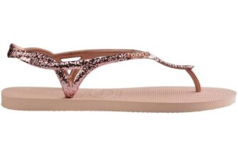 Havaianas Womens Hav. Luna Premium Ii Ballet Rose Pi Flip Flops Size 3-4