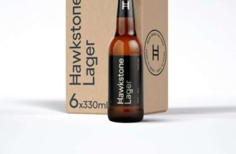 Hawkstone Premium Lager Bottle, 6 x 330ml ABV 4.8% – Discount at Checkout (£9.30 With Max S&S)