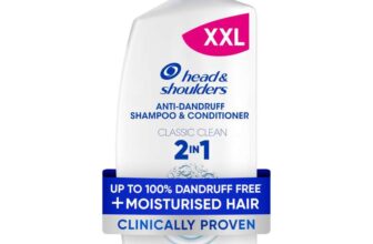 Head & Shoulders Classic Clean 2in1 Anti Dandruff Shampoo, 1000ml, S&S £6.83/ £6.11