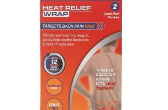 Heat Relief Wrap Waist/Back 2 Pack
