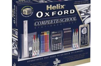Helix Oxford Complete Back to School Stationery Set – Sold By Howsehold FBA
