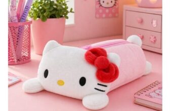 Hello Kitty Plush Pencil Case