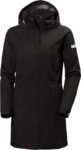 Helly Hansen Aden Womans Long Coat, Black – Size L and XL