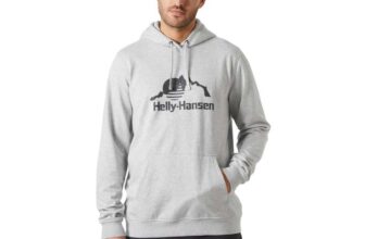 Helly Hansen Mens Nord Graphic Hoodie, Size Small