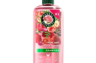 Herbal Essences Rose Scent Shampoo 650ml, Dry Hair Nourishing, Vegan