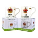 His Lordship & Her Ladyship Set of Mugs in Gift Boxes