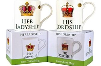 His Lordship & Her Ladyship Set of Mugs in Gift Boxes